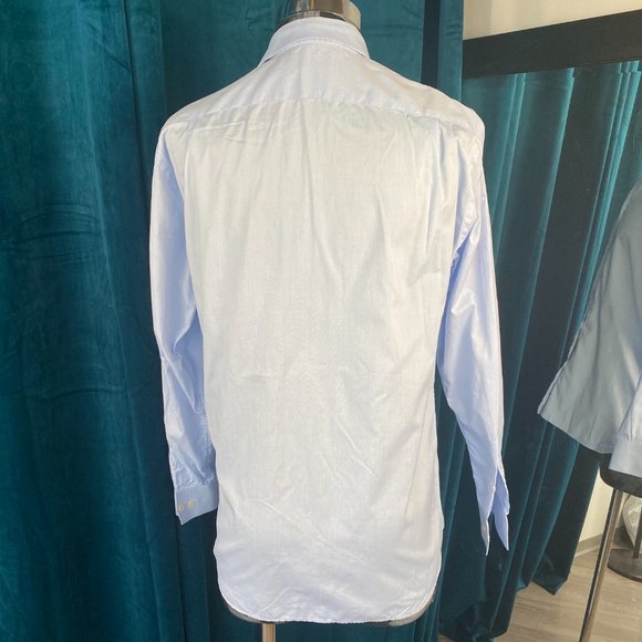 Burberry Mens Casual Button Down Shirt Blue - Picture 6 of 9